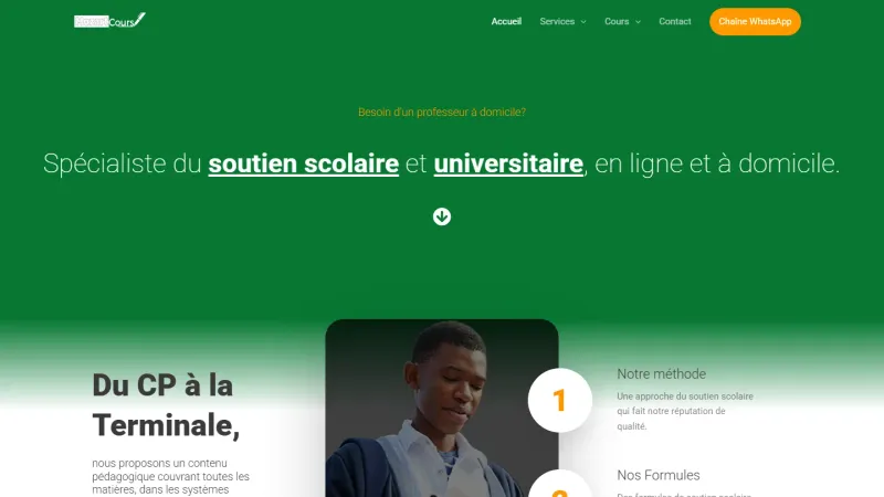 MozartCours — l’écosystème digital d’un service de soutien scolaire